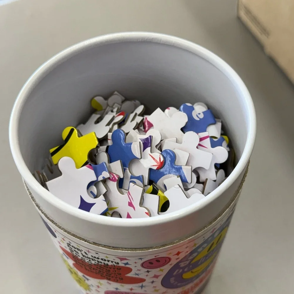 Don't Worry Be Happy Puzzle - Multicolor